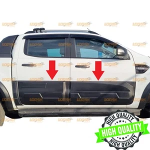 FORD RANGER Lower Door Cladding Side Guard Doors Trims Protection 2012 - 2023 - Afbeelding 1 van 7