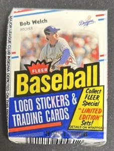 Tarjeta de béisbol Fleer 1988 paquete de violonchelo Bob Welch Dodgers Top Jeff Reed Expos Back - Imagen 1 de 4