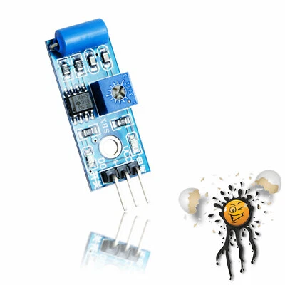 SW-420 Tilt Switch Vibration Erschütterung Sensor 3 Pin SW420 Modul 3,3-5V - Bild 1 von 2