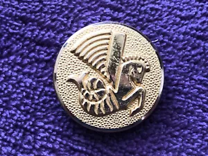 Bouton d'uniforme de pilote de la compagnie Air France - années 40/50 - Photo 1/2