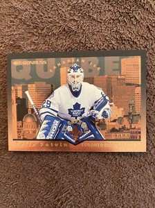1996-97 Donruss Canadian Ice Les Gardiens Felix Potvin #1321/1500 Maple Leafs