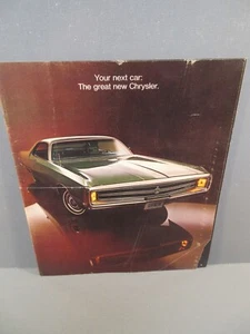 Prospekt Chrysler in Originalgröße 1969 - Bild 1 von 1