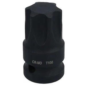 1/2in Drive Male Torx Star Impacted Impact Shallow Stubby Socket T55 – T100 - Picture 1 of 37
