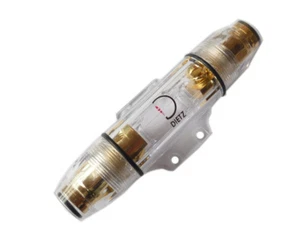 Dietz 20104 vergoldete Sicherungshalter ANL,35-70 mm² Kabel, inkl.150A Sicherung - Picture 1 of 1