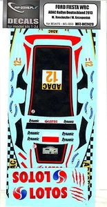 MF Zone Decals 1/24 FORD FIESTA WRC ADAC Rally Deutchland 2013 - Picture 1 of 1