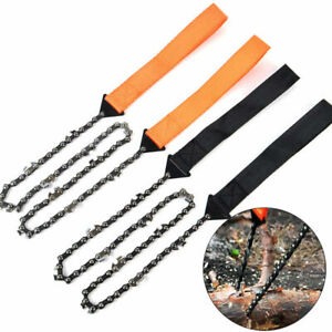 Pocket Chain Saw Chainsaw Camping Hiking Survival Hand Tool Wood zipper