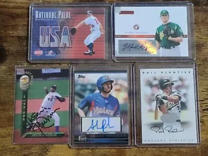 Athletics Baseball Players Autos/Jersey/Drafts Trading Card Lot #1 - Picture 1 of 8