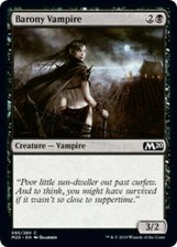 Barony Vampire FOIL Magic 2020 Played MTG Magic DNA GAMES
