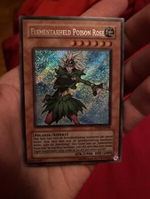 Yugioh Elemental Hero Poison Rose Secret Rare Variant!!! PP02-DE006 GERMAN!!