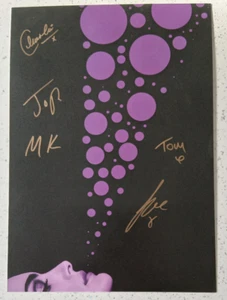 Blossoms Official hand Signed Card Poster  - A3 - Picture 1 of 1