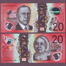 Australia 20 dollars 2019 unc, sn is another