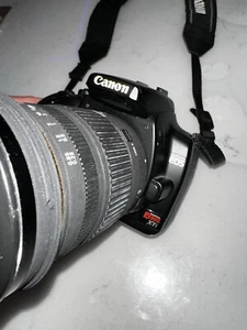 canon EOS rebel xti camera Body With Sigma 18-50 Mm 1:2,8ex Lense/binocular - Picture 1 of 4