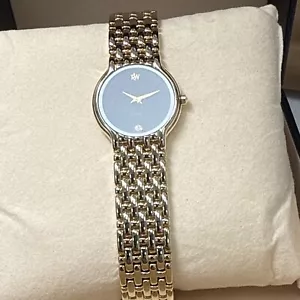 Raymond Weil Damenuhr 4702 Fidelio 18K vergoldet passt 7-8" Zoll Handgelenk - Bild 1 von 9