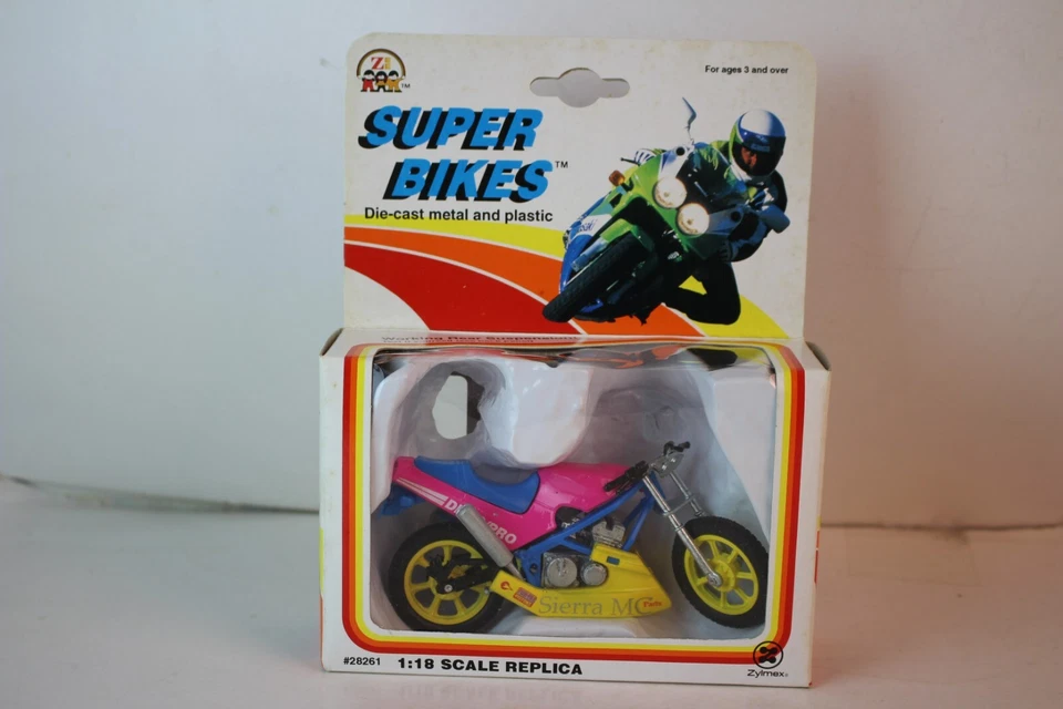 Motocicleta Zee Toys Drag Pro escala 1:18 con caja original Foto 1 de 4