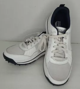 Scarpe da golf da corsa Skechers da uomo Go Golf Arch Fit 214018 bianche sneakers taglia 9,5 - Foto 1 di 10