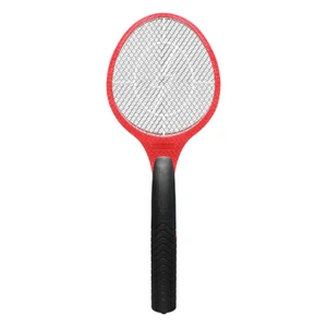 Electric Fly Mosquito swatter, 3 Layer Battery Operated Bug Zapper, Red - Picture 1 of 7