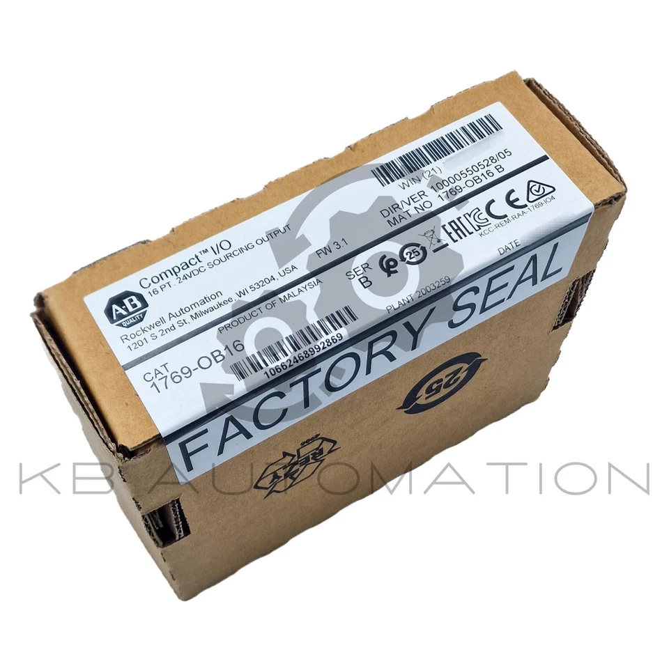 Allen-bradley 1769-ob16 Série B Rev 3.1 Sourcing sortie Module (17993)