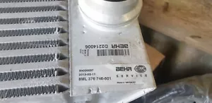 BMW 5 6 7 BERH ORIGINAL Intercooler, charger 8ML376746501 - Picture 1 of 10