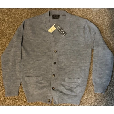 Jachs New York L Cardigan Sweater NWT MSRP $148 - Image 1 of 4