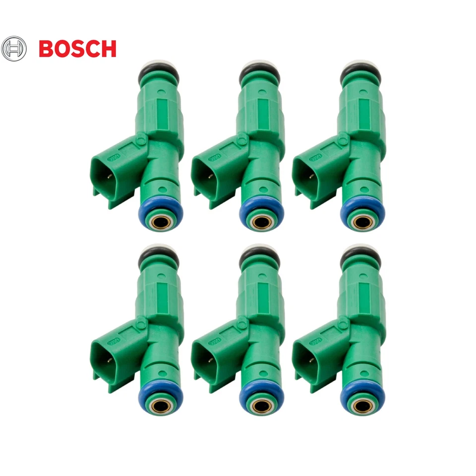 Set of 6 Bosch Fuel Injector 62253 for Dodge Caravan, Grand Caravan (2001-2007) - Image 1 of 1