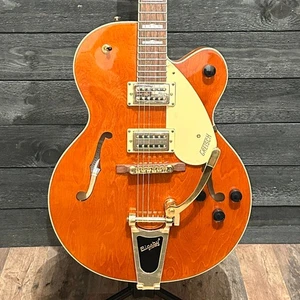Gretsch G2410TG Streamliner Hollow Body Single-Cut Electric Guitar - Amber - Picture 1 of 11