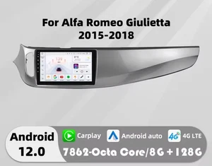Schermo Auto Alfa Romeo Giulietta 2010-2018 2 Din Car Play Android Auto Retrocam - Foto 1 di 4