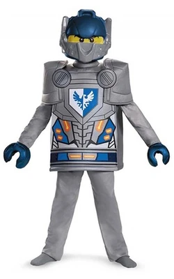 DISFRAZ DE HALLOWEEN SEMANA LIBRO LEGO CABALLEROS NEXO DE LUJO ARCILLA LICENCIADA NIÑOS Foto 1 de 2