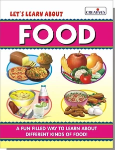 (CRE0529) - *** Creative Books - Let's Learn About- Food (Board Book) - Foto 1 di 1