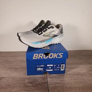 Worn 3 Times Brooks Glycerin GTS 21 Shoes Mens Size 14 Gray Running Sneakers - Picture 1 of 8