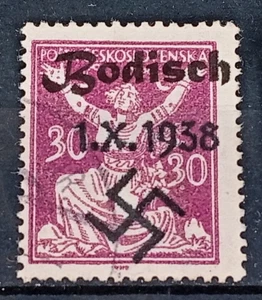 Lokales Deutsches Reich WWll Propaganda Fantasy Aufdruck Bodisch gebraucht - Bild 1 von 1