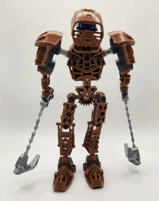 LEGO Bionicle Toa Metru 8604 Toa Onewa 100% Complete Figure Only - Image 1 of 4