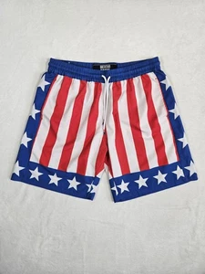 RSVLTS The Roosevelts Shorts Men's Medium Rocky Balboa Boxing American Flag - Picture 1 of 6