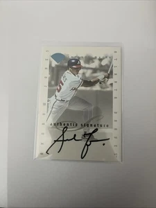 1996 LEAF CENTURY MARKS AUTO ANDRUW JONES BRAVES /100 MADE - Picture 1 of 2