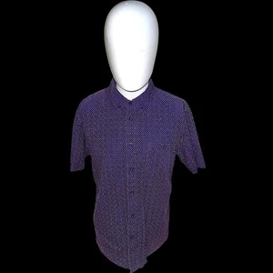 Obey Men’s Short Sleeve Button Down Shirt Multicolored Size: L (Fast Shipping) - Picture 1 of 24