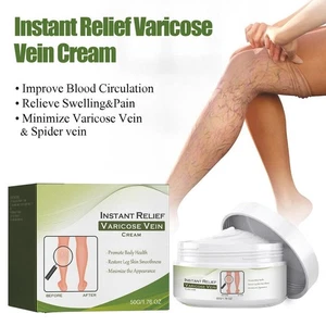 Varicose Veins Cream, Spider Veins Repair Cream 50g /1.76oz,INSTANT RELIEF O2M3 - Picture 1 of 16