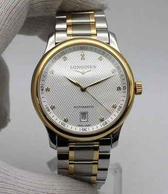 Longines Master Collection Stainless Steel Silver Dial Mens Watch L2.628.5.77.7 - Image 1 of 4