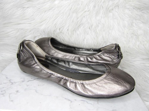 NIKE Ballerine Maria Sharapova by Cole Haan Air Bacara in pelle peltro taglia 8 C