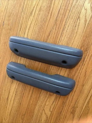 ONE 1995-2001 Toyota Tacoma dianteiro direito porta esquerda puxador braço descanso OEM azul - Imagem 1 de 4