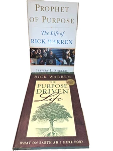 Rick Warren Bundle (Hardcover books) 2 Different Hardcover book, see inside - Foto 1 di 1