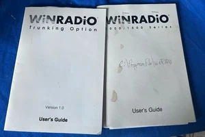 WiNRADiO 2 Handbücher und Software CD - Modell # 1000/1500 & Trunking Optionen - Bild 1 von 10