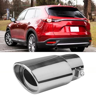 For Mazda CX-5 CX-7 Sport Chrome Exhaust Tip Pipe Muffler Stainless Steel Foto 1 de 4