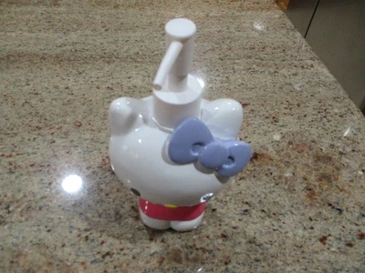 New Hello Kitty Soap Dispenser Full Body White Pink Purple Bow Home Decor Sanrio - Image 1 of 3