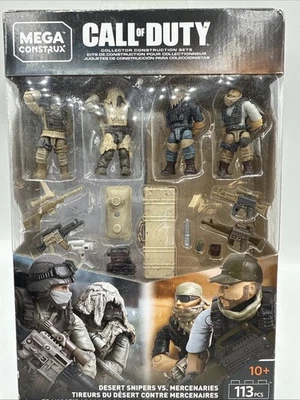 MEGA Construx Call of Duty Desert Snipers VS Mercenaries 113pcs SEALED - Image 1 of 4