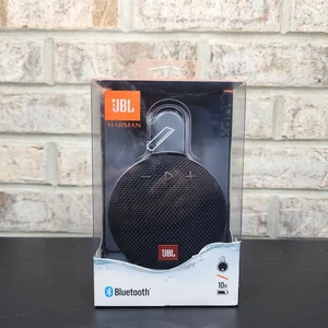 Neu JBL Clip 3 Bluetooth Tragbarer Lautsprecher - Schwarz (JBLCLIP3BLK) - Bild 1 von 4