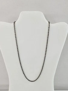 Barbara Bixby 18k Gold 925 Sterling Silber 3mm Seil Kette Blume Halskette 20" - Bild 1 von 15