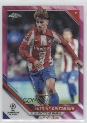 2021-22 Topps Chrome UCL Pink Refractor /175 Antoine Griezmann #171 - Image 1 of 2