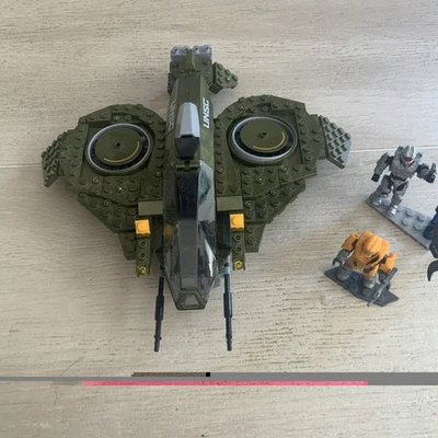 Mega Construx Halo UNSC Wasp Onslaught *AirCraft And 3 Substitute Figures* - Image 1 of 3