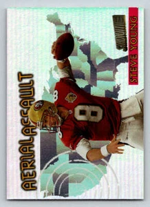 1997 Stadium Club Aerial Assault #AA7 Steve Young (ref 192265) - Picture 1 of 2
