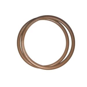 Linic Products UK Made Tasche/Geldbörse Griffe, Kunststoff rund braun 1 Paar 15 cm. S7796 - Bild 1 von 2
