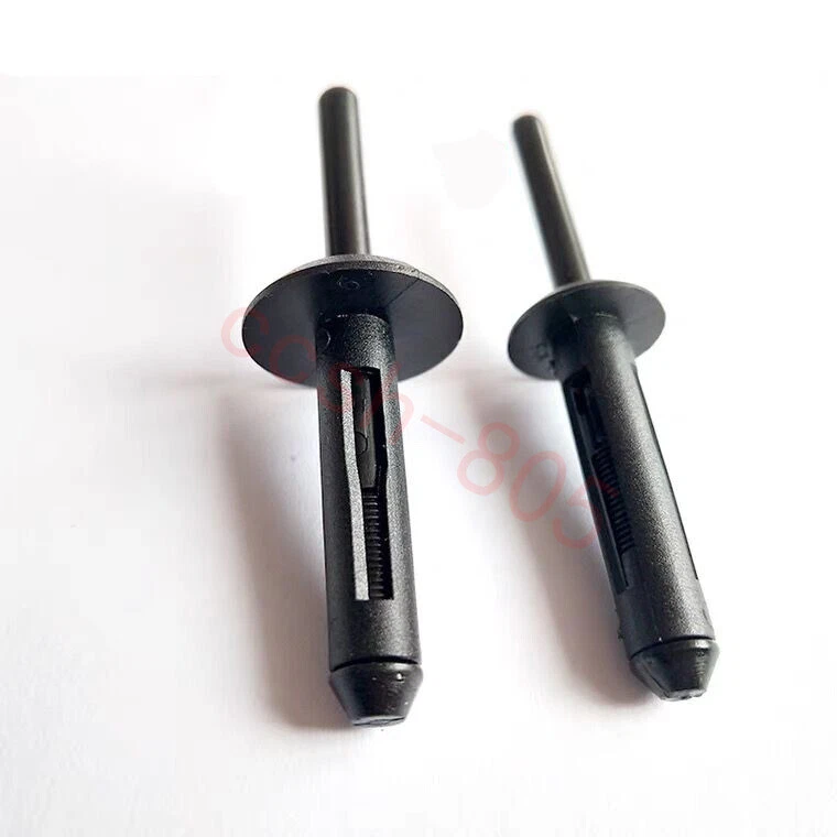 10 piezas clips acampanados de guardabarros para sujetador de cubierta de parachoques de coche universal Foto 1 de 4